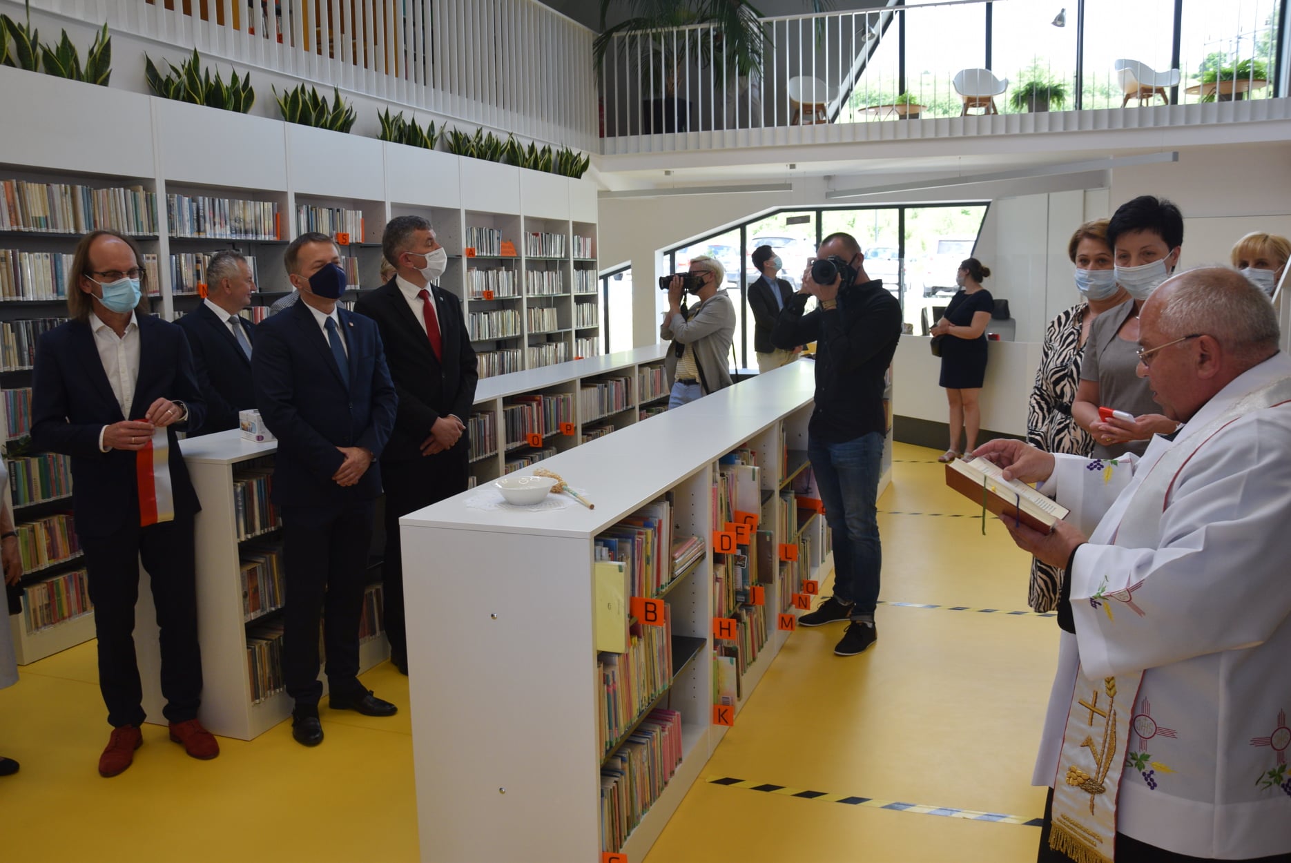 Uroczyste otwarcie nowej siedziby biblioteki w Przysietnicy