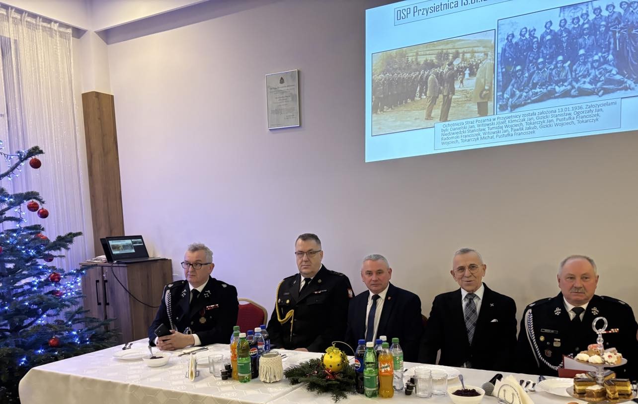 Spotkanie Noworoczne Zarządu Miejsko-Gminnego OSP RP